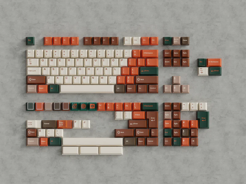 KKB Pumpkin Spice Latte Keycap